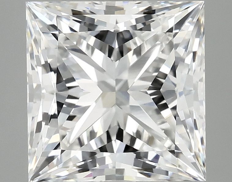 4.31 ct. princess Lab Grown Diamond front image