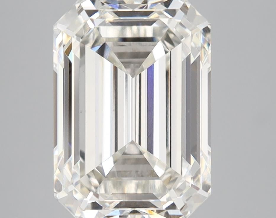 3.73 ct. emerald Lab Grown Diamond front image