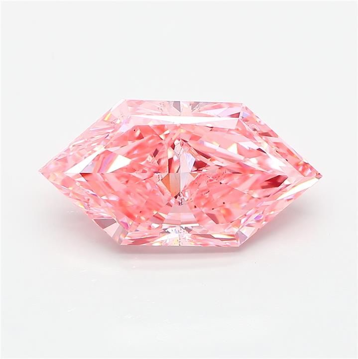 5.01 ct lab-grown Hexagonal Diamond