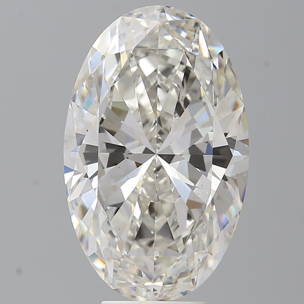 7.53 ct. oval Lab Grown Diamond front image