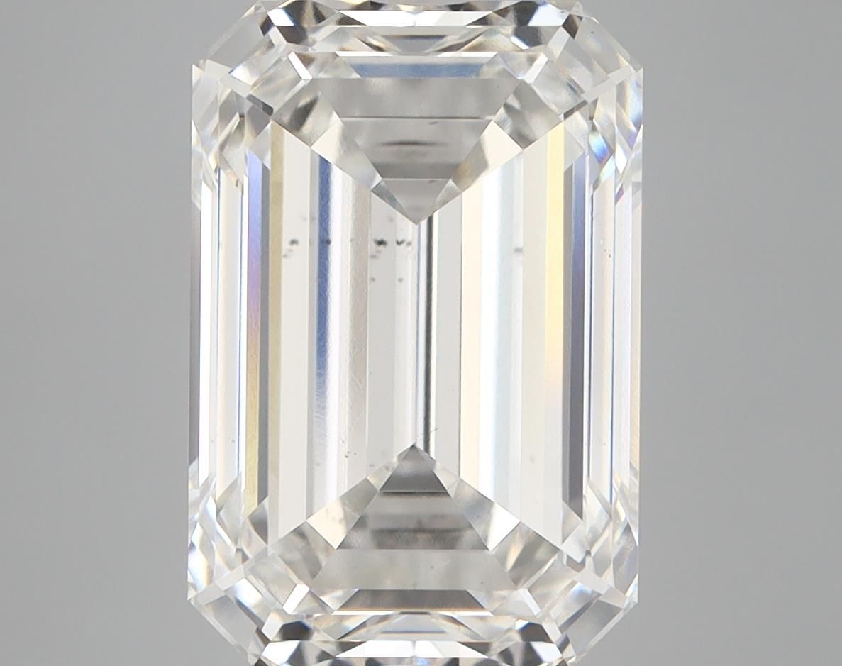 7.09 ct. emerald Lab Grown Diamond front image