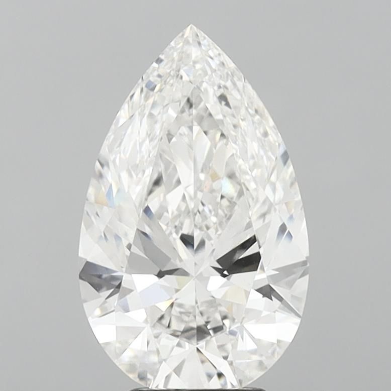 4.25 ct. pear Lab Grown Diamond front image