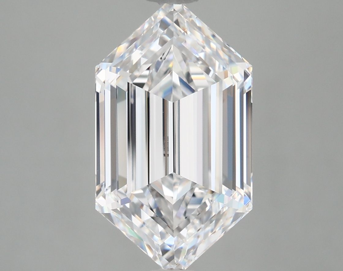 3.89 ct lab-grown Hexagonal Diamond