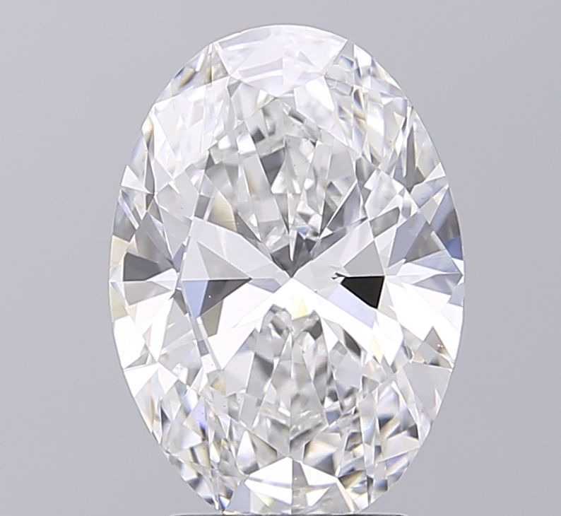 3.51 ct. oval Lab Grown Diamond front image