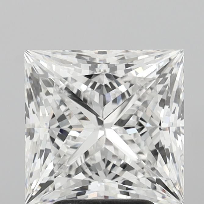 4.01 ct. princess Lab Grown Diamond front image