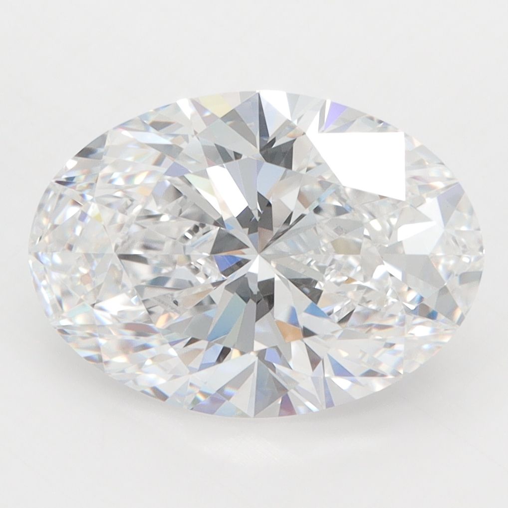 4.02 ct. oval Lab Grown Diamond front image