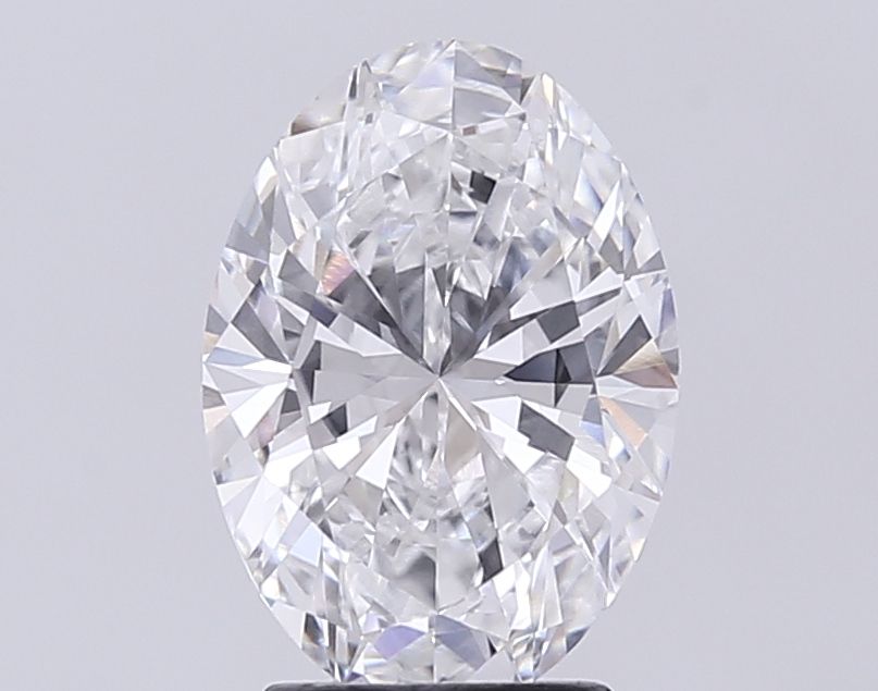 3.01 ct. oval Lab Grown Diamond front image
