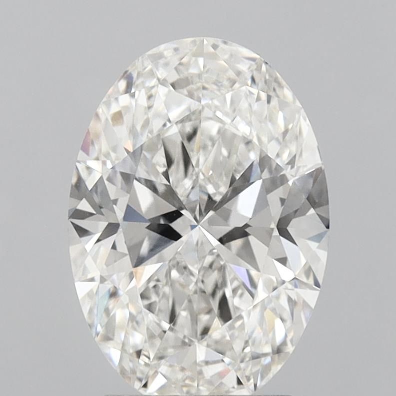 3.06 ct. oval Lab Grown Diamond front image
