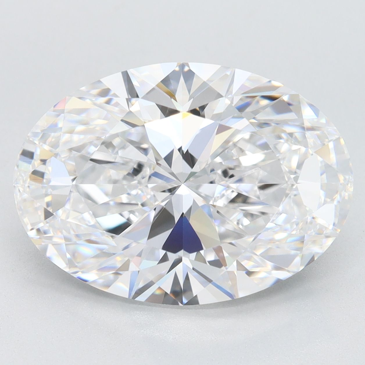 9.38 ct. oval Lab Grown Diamond front image