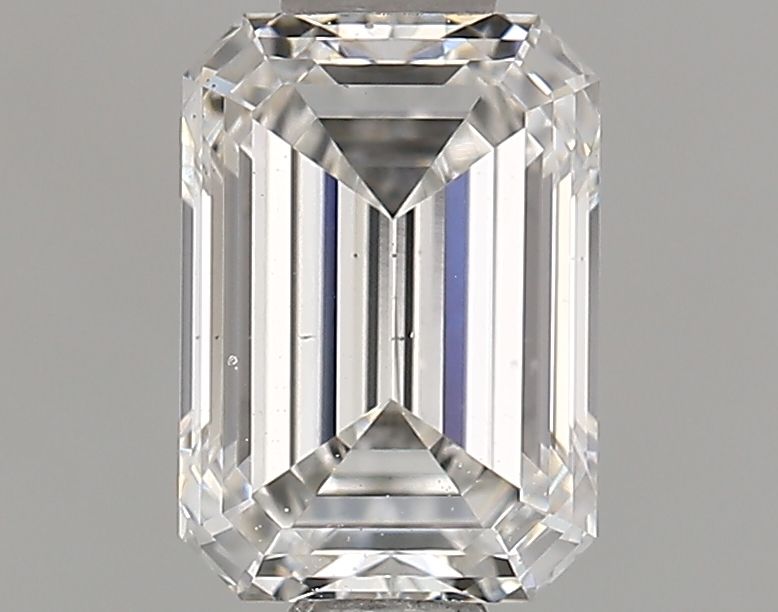 0.80 ct. emerald Lab Grown Diamond front image