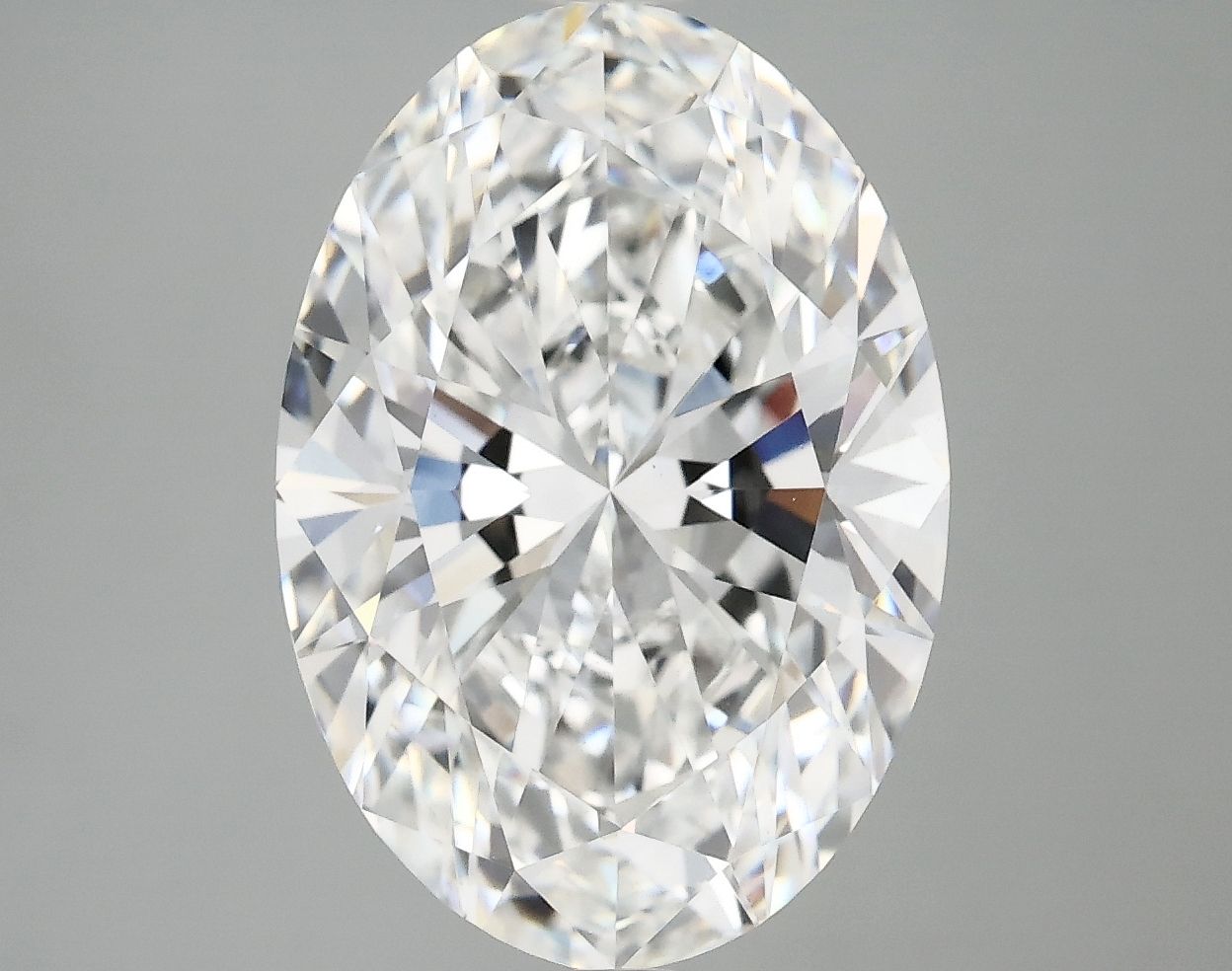 5.06 ct. oval Lab Grown Diamond front image