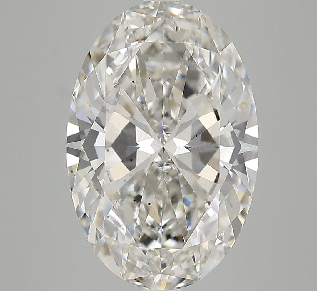 5.00 ct. oval Lab Grown Diamond front image