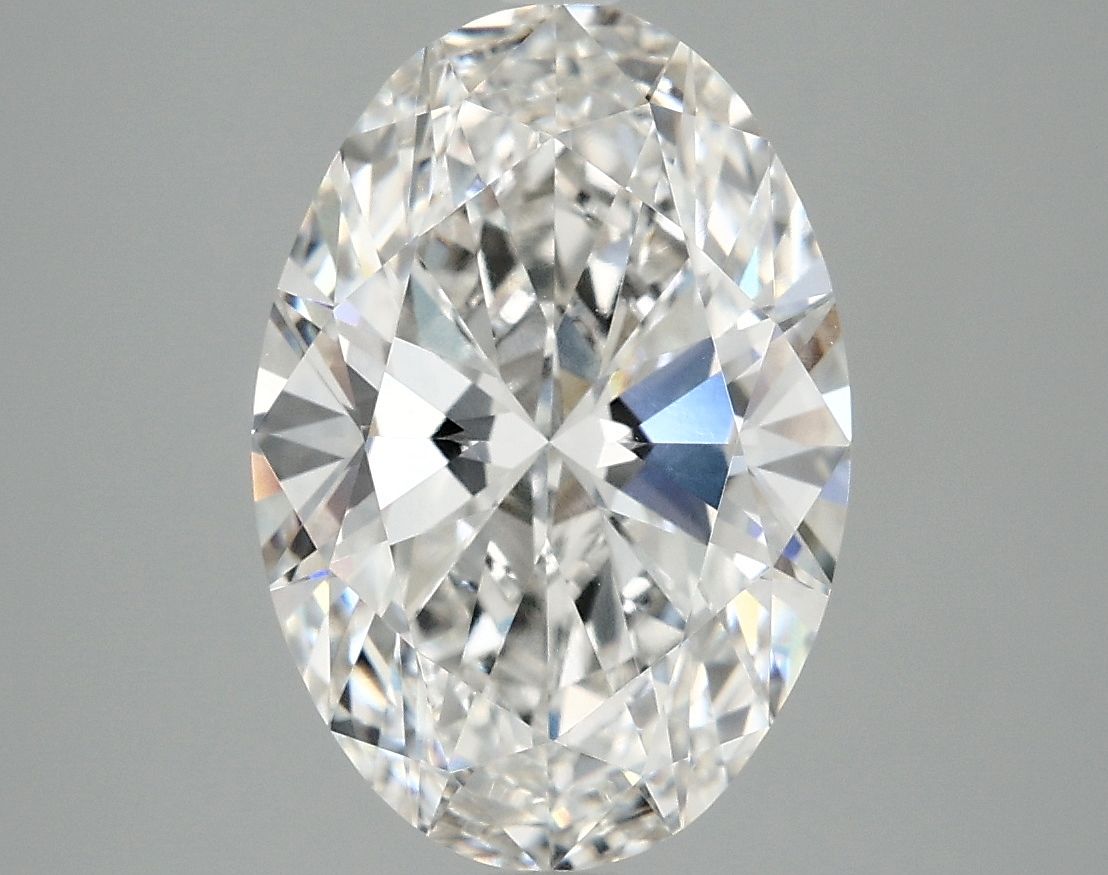 3.87 ct. oval Lab Grown Diamond front image