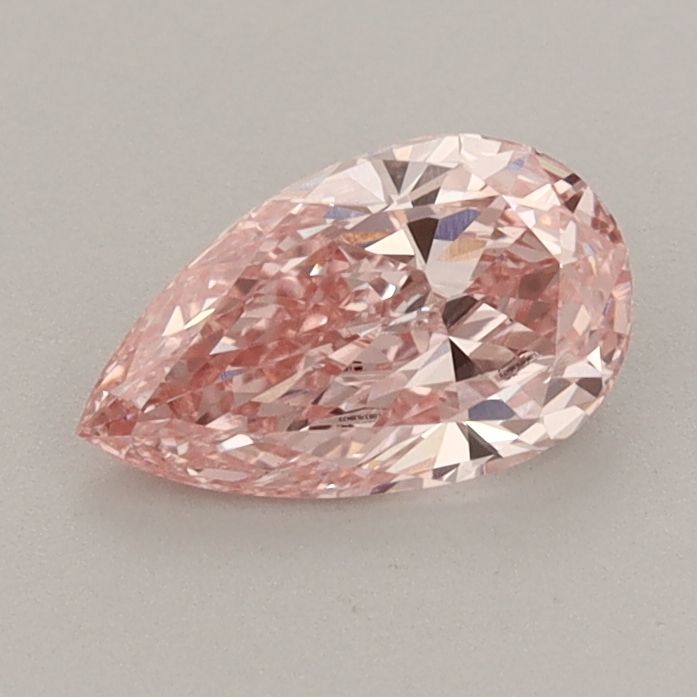 0.71 CT Fancy Vivid Pink PEAR