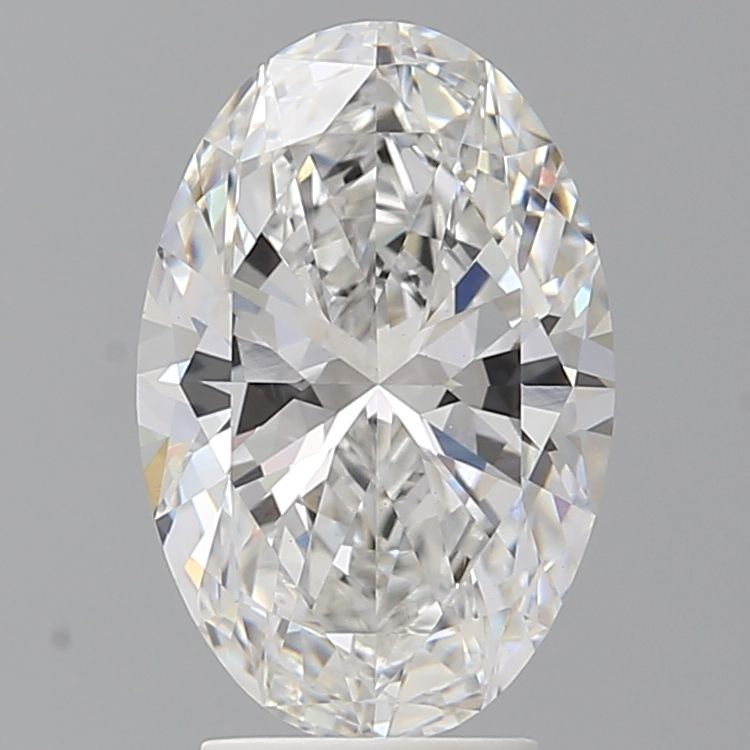 3.49 ct. oval Lab Grown Diamond front image