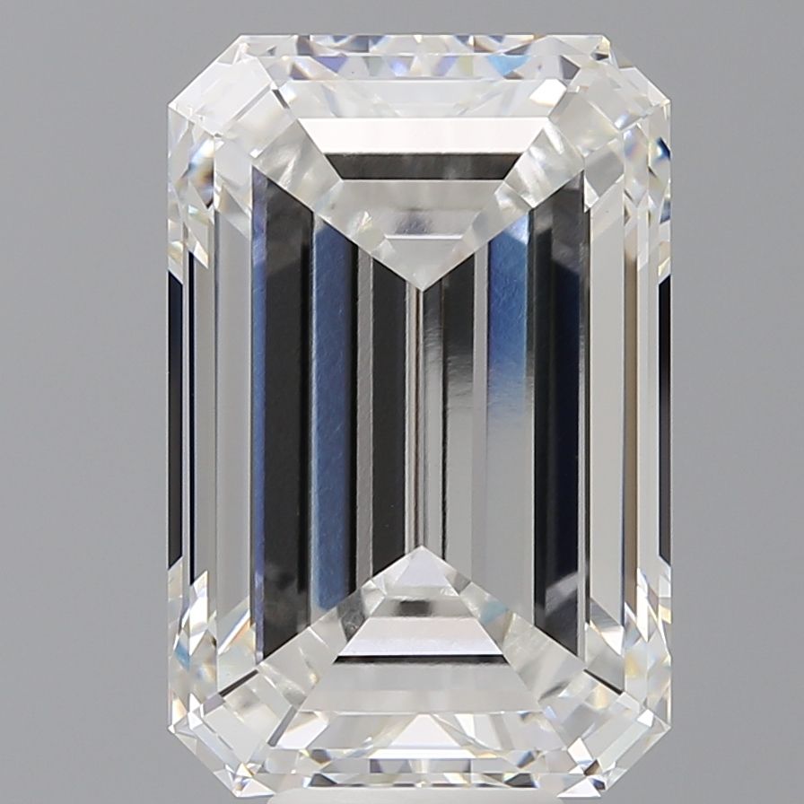 10.09 ct. emerald Lab Grown Diamond front image