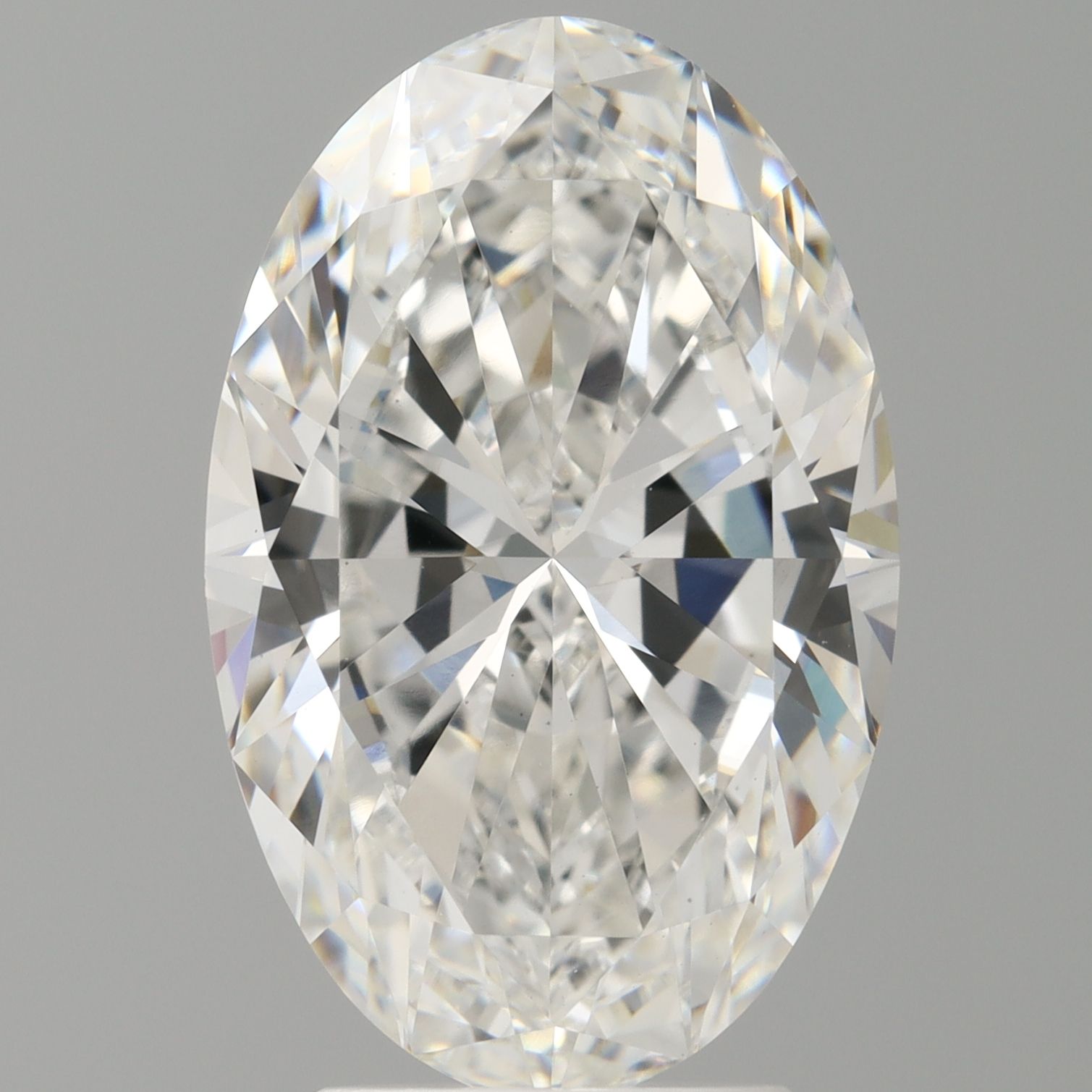 4.02 ct. oval Lab Grown Diamond front image