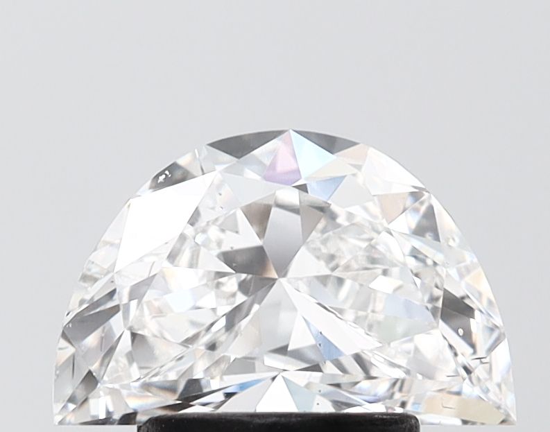 1.7 ct lab-grown Half moon Diamond
