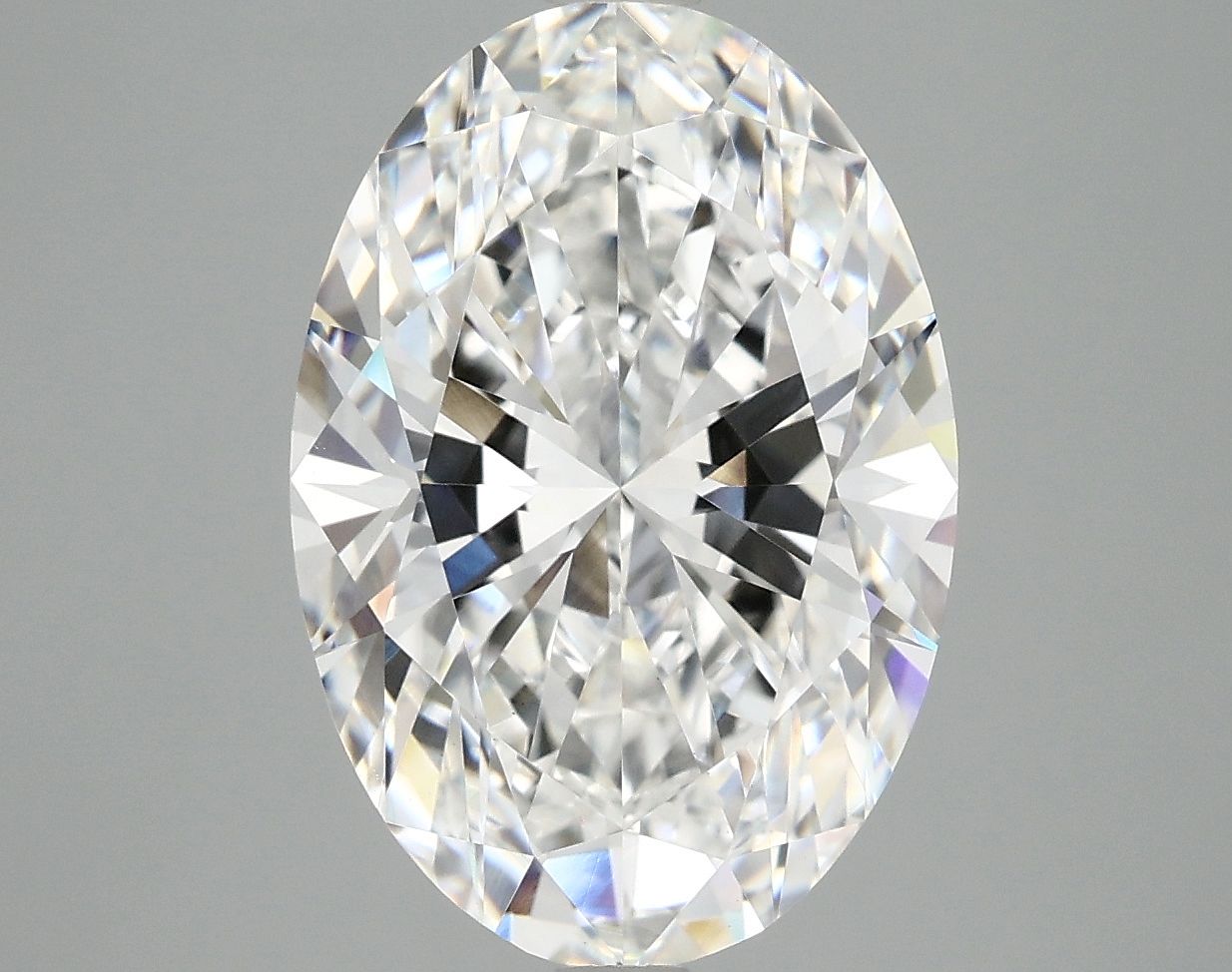 5.09 ct. oval Lab Grown Diamond front image