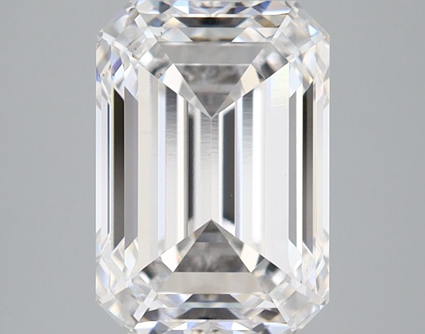 2.90 ct. emerald Lab Grown Diamond front image