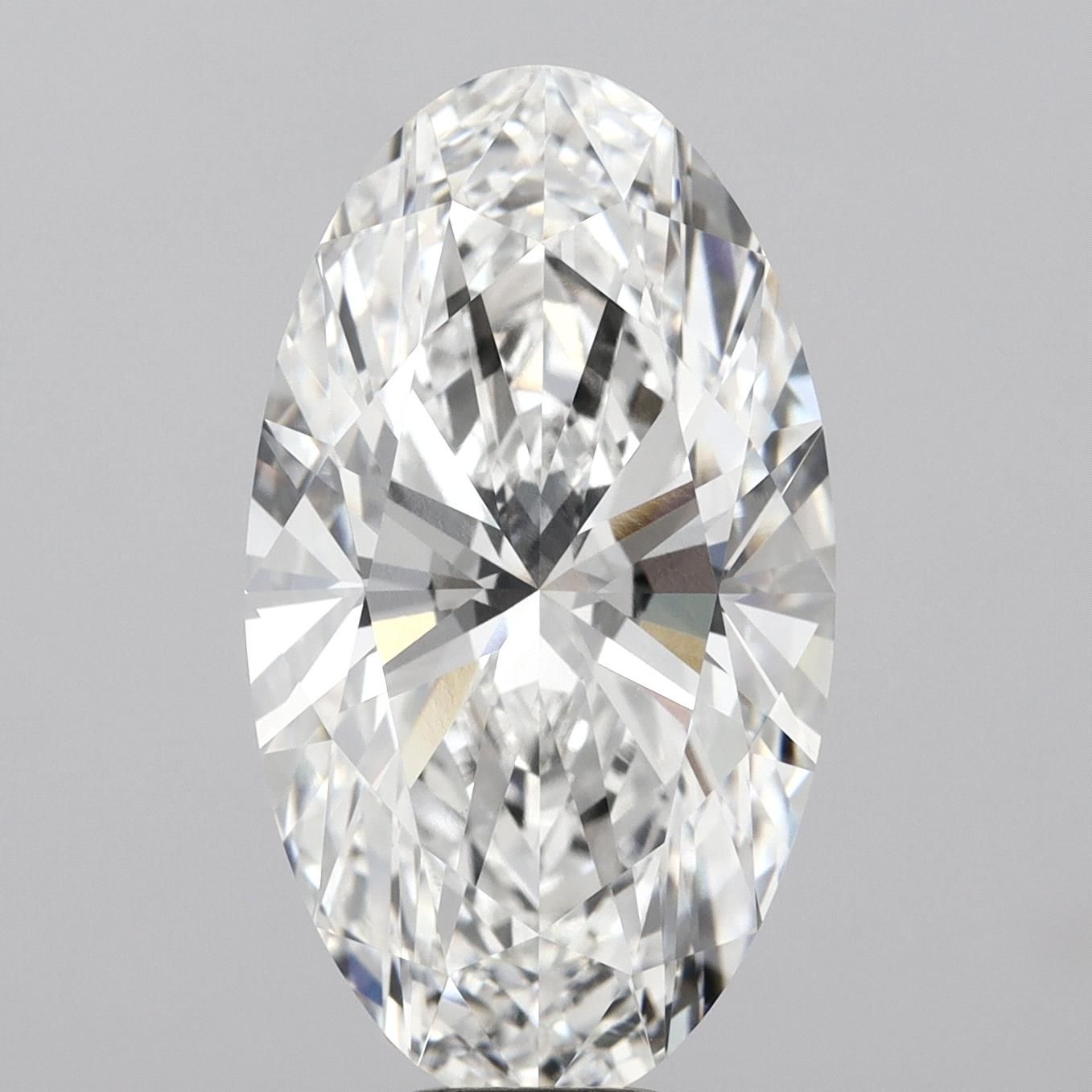 10.10 ct. oval Lab Grown Diamond front image