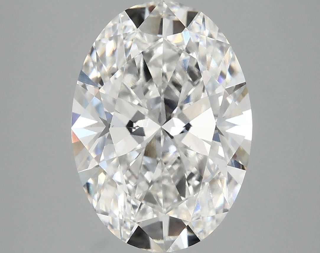 4.09 ct. oval Lab Grown Diamond front image