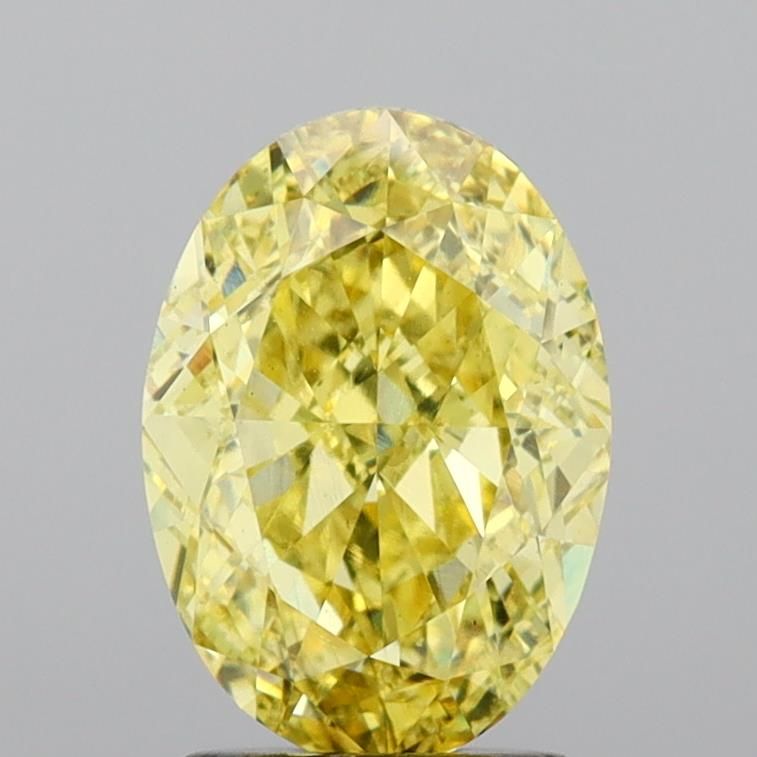 3.07 ct. oval Lab Grown Diamond front image
