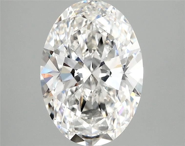 2.01 ct. oval Lab Grown Diamond front image