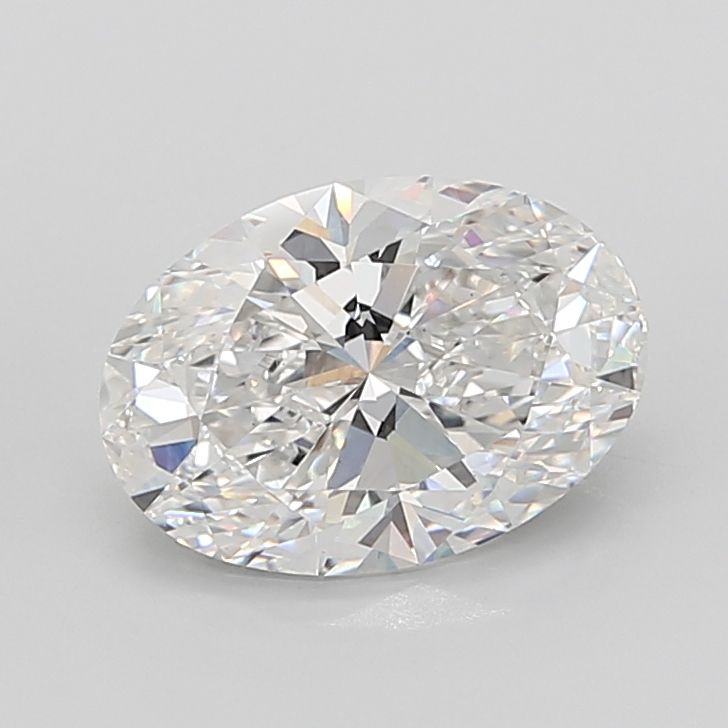 6.08 ct. oval Lab Grown Diamond front image