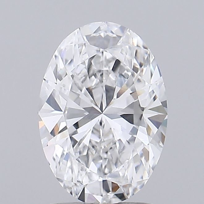 1.95 ct. oval Lab Grown Diamond front image