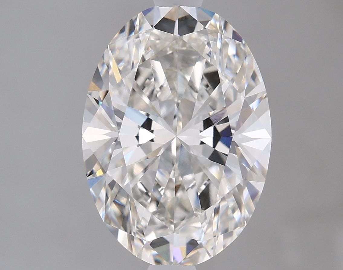 2.10 ct. oval Lab Grown Diamond front image