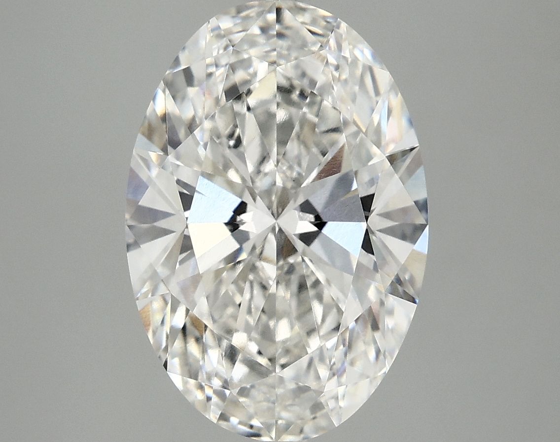 4.02 ct. oval Lab Grown Diamond front image