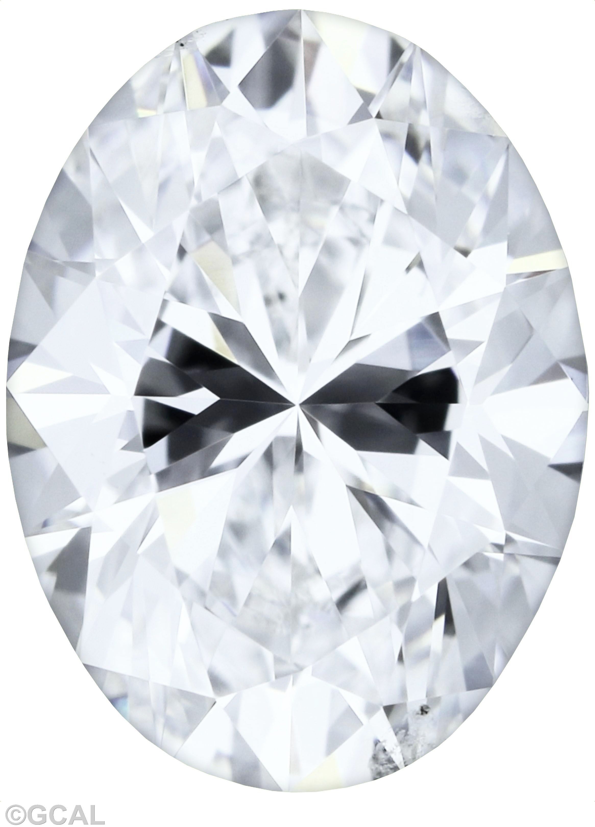 0.72 ct. oval Lab Grown Diamond front image