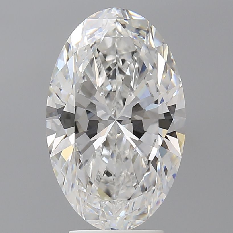 4.07 ct. oval Lab Grown Diamond front image
