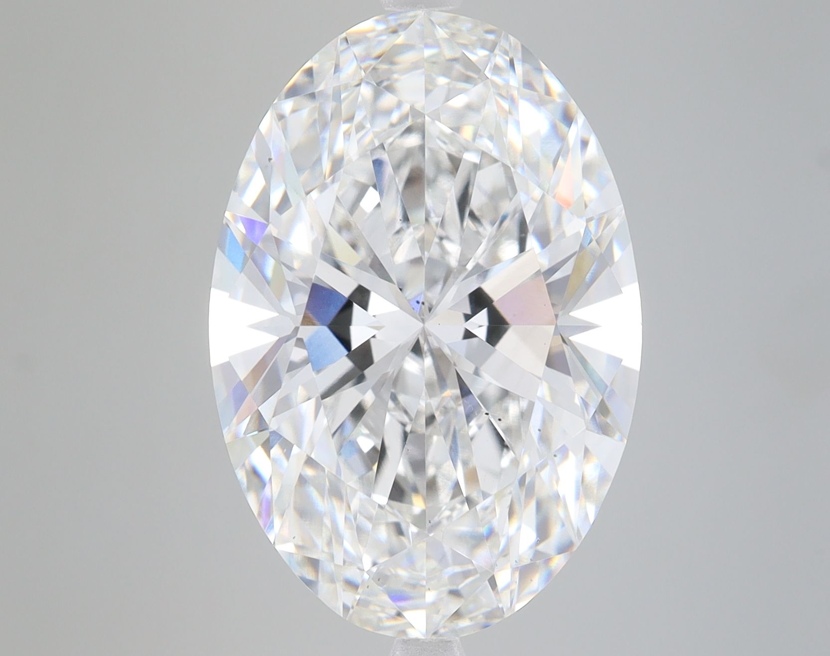 9.11 ct. oval Lab Grown Diamond front image