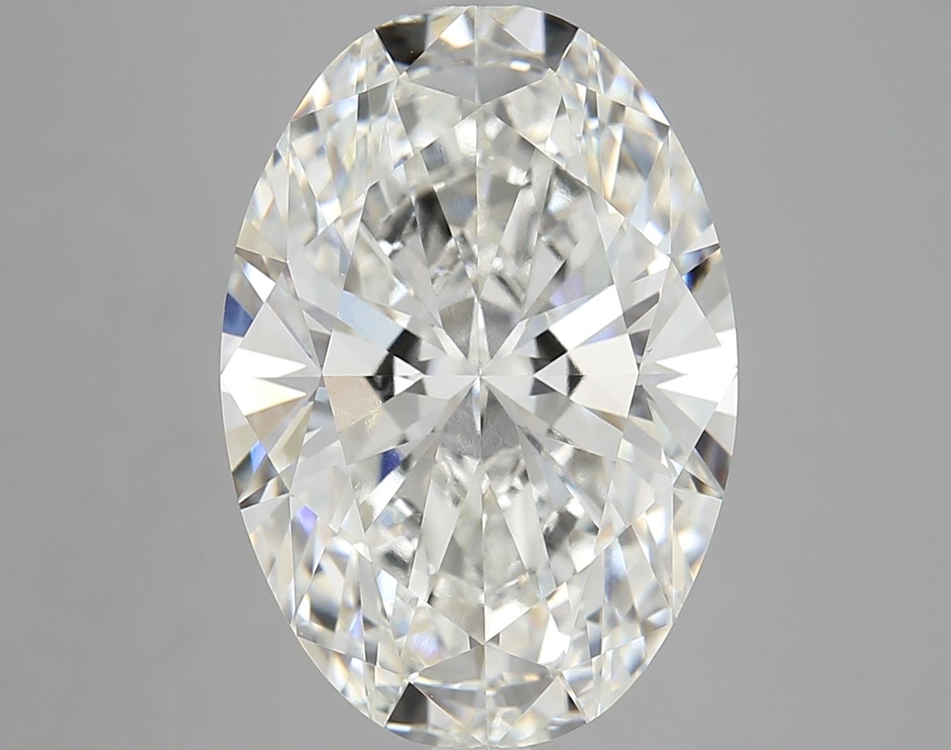 7.10 ct. oval Lab Grown Diamond front image