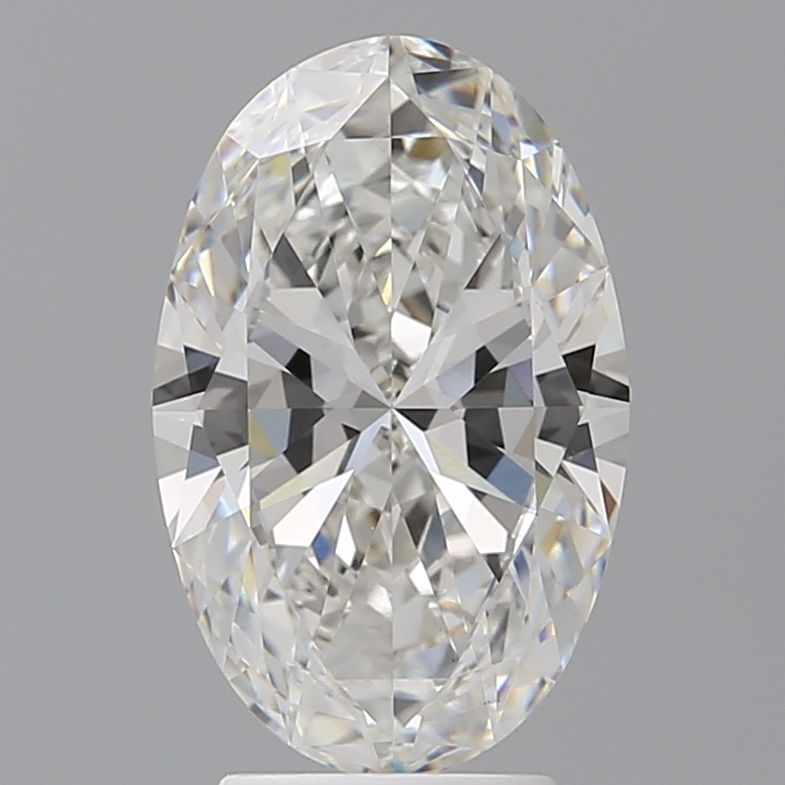 3.45 ct. oval Lab Grown Diamond front image