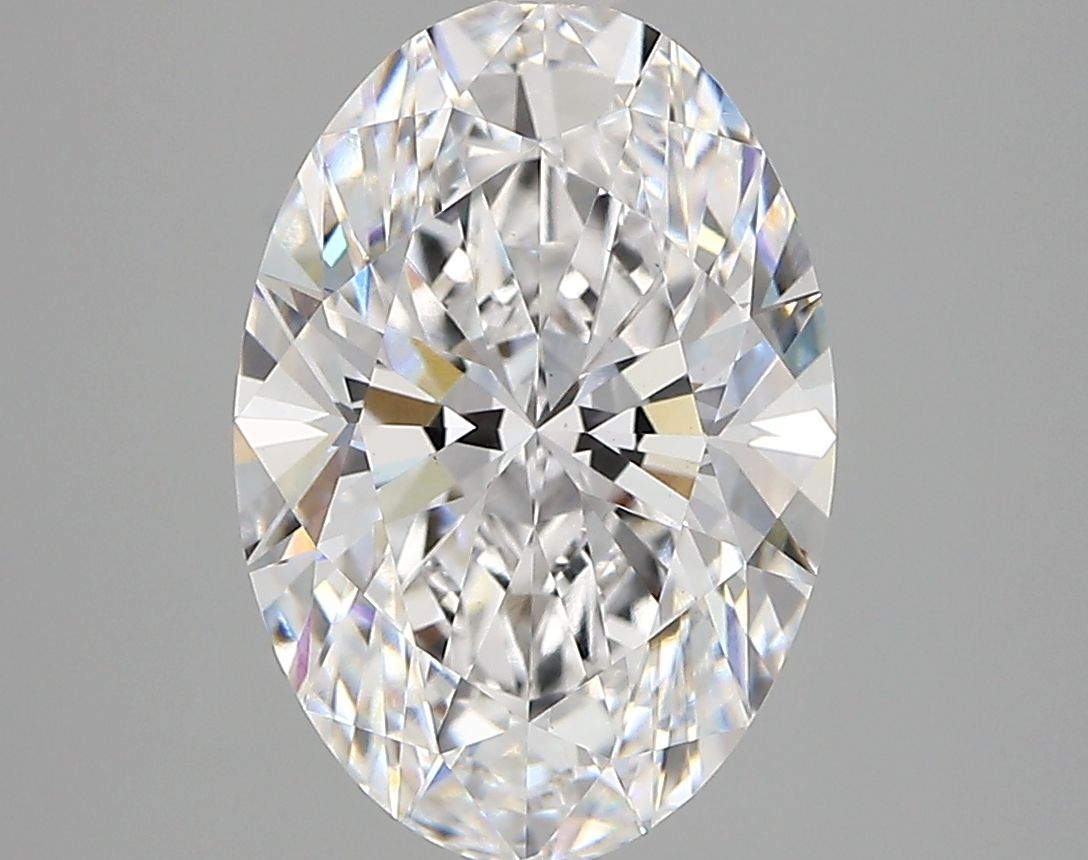3.57 ct. oval Lab Grown Diamond front image