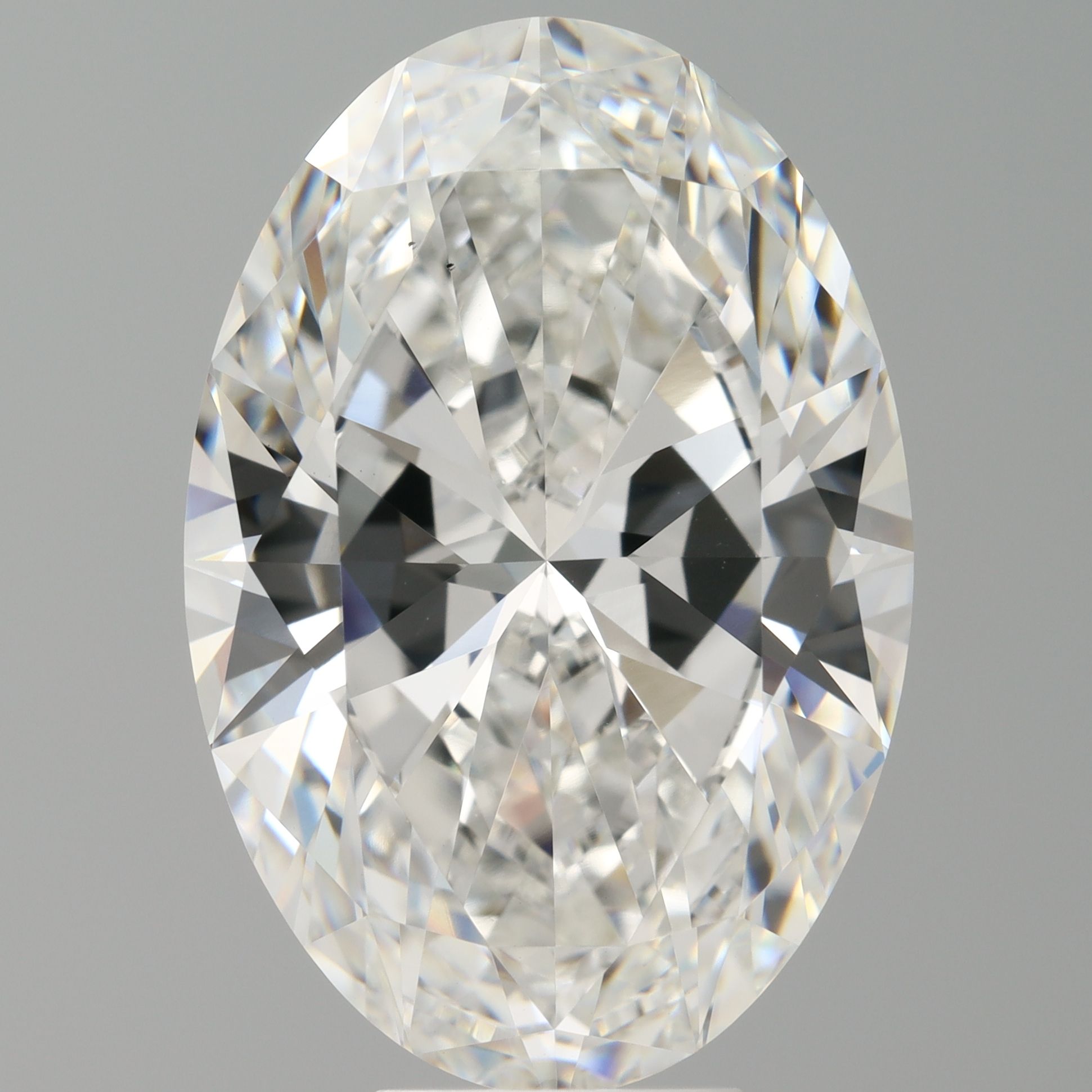 9.05 ct. oval Lab Grown Diamond front image