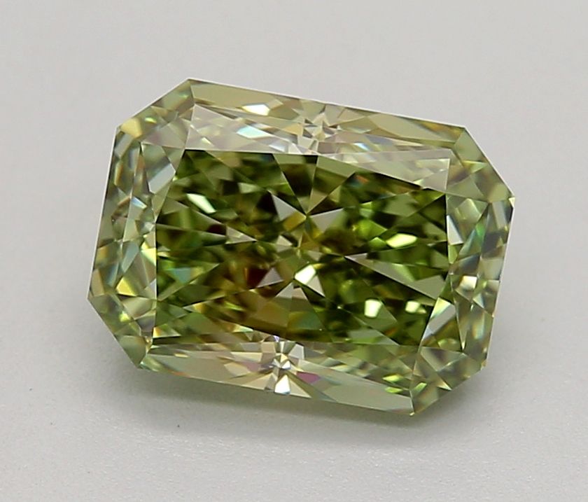 1.53 CT Fancy Vivid Green RADIANT