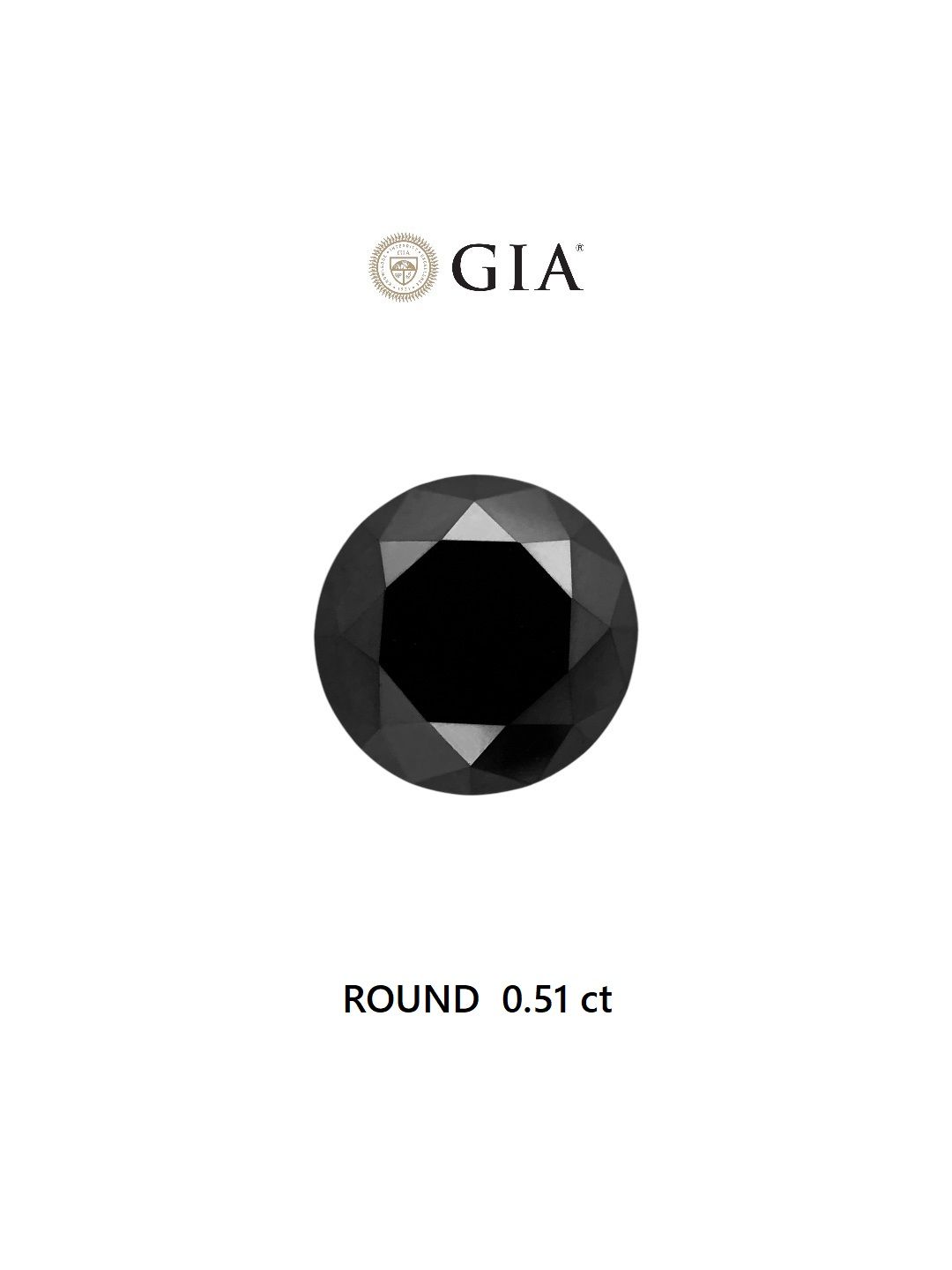 0.51 ct Round diamond