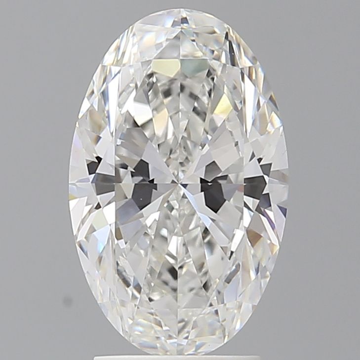 3.04 ct. oval Lab Grown Diamond front image