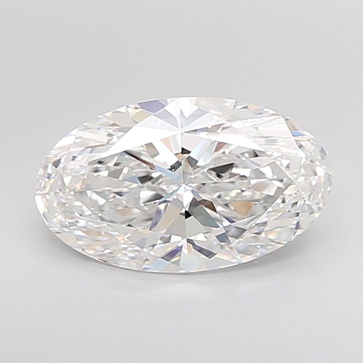 5.11 ct. oval Lab Grown Diamond front image