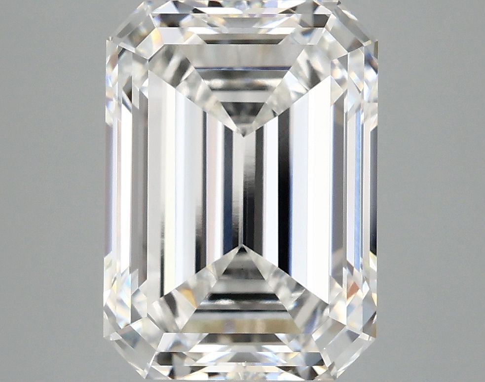 5.04 ct. emerald Lab Grown Diamond front image