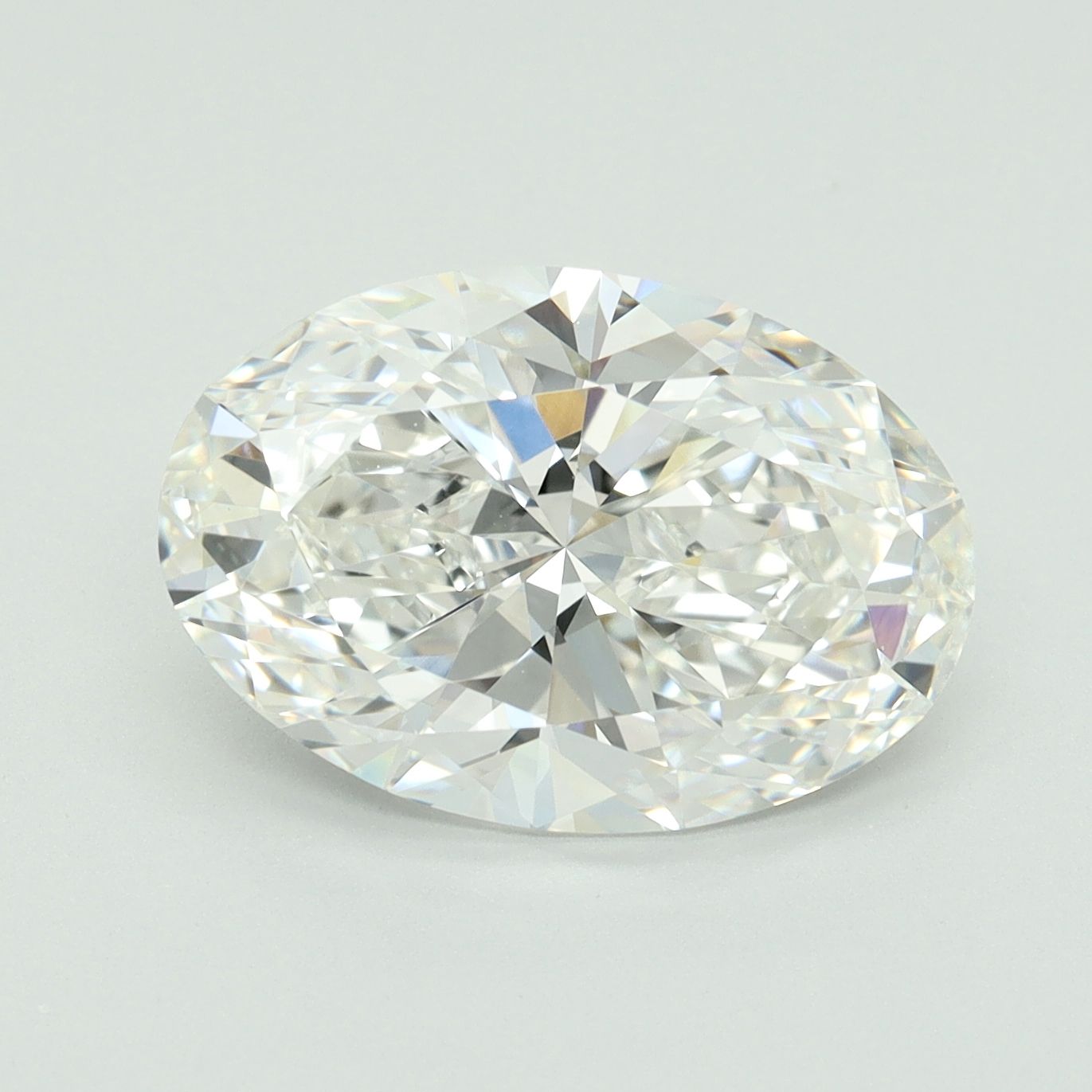 5.07 ct. oval Lab Grown Diamond front image