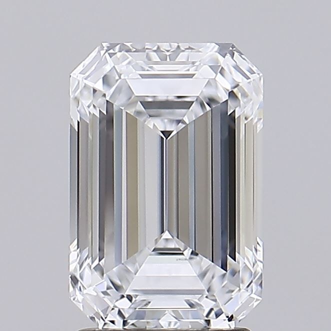 2.58 ct. emerald Lab Grown Diamond front image