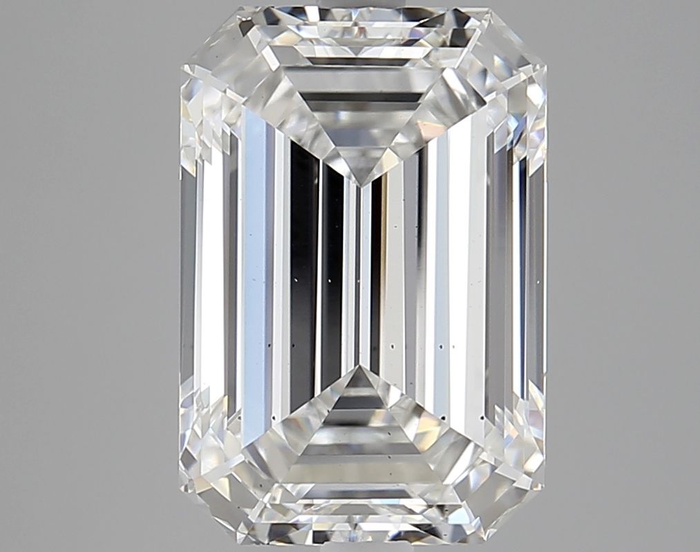5.04 ct. emerald Lab Grown Diamond front image