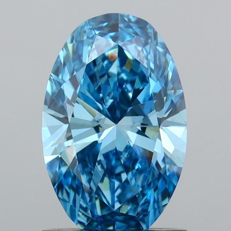 1.2 CT Fancy Vivid Blue OVAL