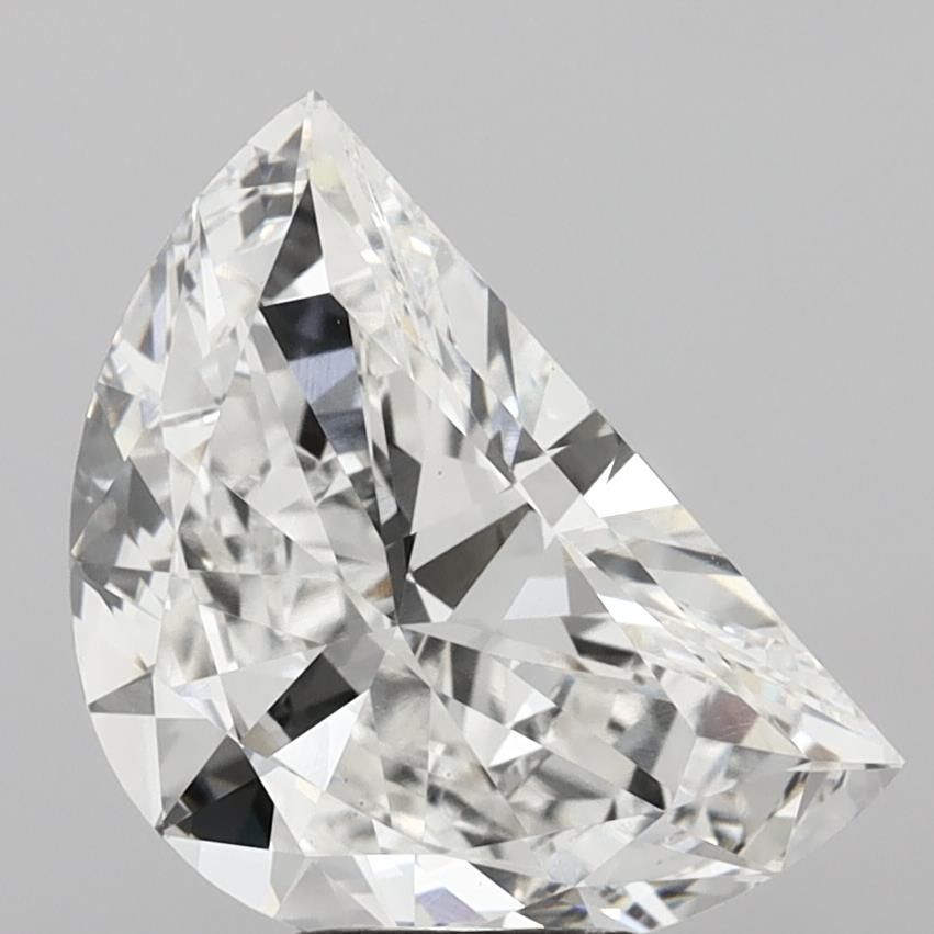 4.09 ct lab-grown Half moon Diamond