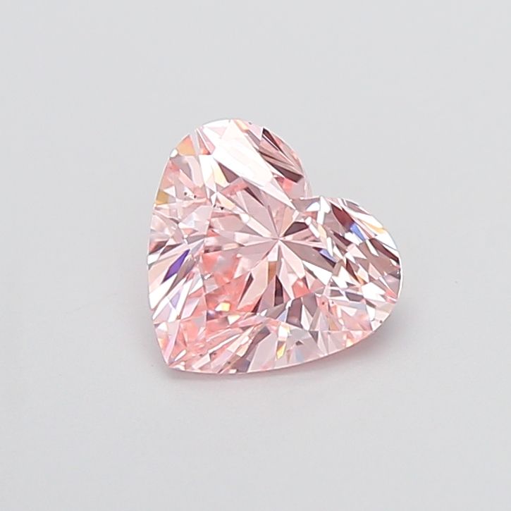 1.5 CT Fancy Intense Pink HEART